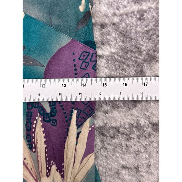 Hula Moon By Jams World Dress XL Womens Floral Sleeveless Mini - Picture 5 of 7